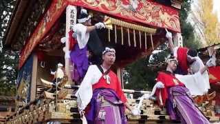 秩父夜祭宵宮２０１５　本町屋台　秩父神社境内にて　２０１５．１２．２　Chichibu Night Festival