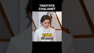 Timothée Chalamet Evolution