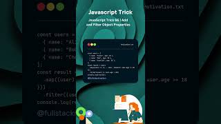 JavaScript Trick 66 | Add and Filter Object Properties | #shorts #viral #tricks