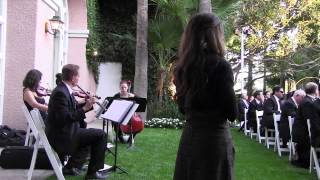 Los Angeles Wedding Ceremony Musicians- Pachelbel's Canon- LA String Quartet