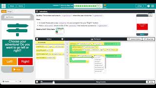 Code.org Event-Driven Programming Lesson 1 #13