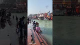 HARIDWAR GANGA RIVER STLL??? #travel #youtuber #youtubeshorts #youtubeshort #ytshorts #ytshort