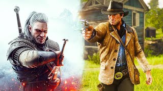 Red Dead Redemption 2 vs The Witcher 3: Wild Hunt (Graphics Comparison)