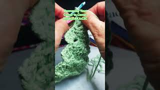 Decreasing your Corner to Corner (AKA:C2C) #C2C #CornerToCorner #Crochet #Lefty #Beginner #Tutorial