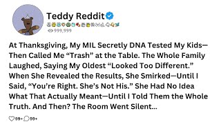At Thanksgiving, My MIL Secretly DNA Tested My Kids—Then Called Me “Trash” at the Table. The Whole..