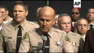 Embattled Los Angeles County Sheriff Lee Baca says he will not seek re-election to a fifth term and