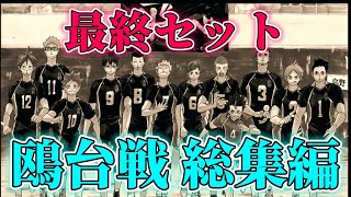 【鴎台戦・総集編】烏野の集大成！衝撃のラストを全力で語ってみた！【最終セット】