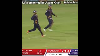 Azam Khan Batting 🔥🔥Superb 6,2,6,6,w against Shahid Afridi ❤️ #shahidafridi #azamkhan vs #psl7