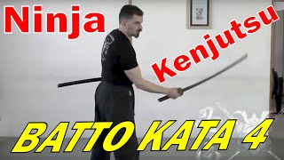 Batto Jutsu Kata 4 - Ninja Schwertkampf!