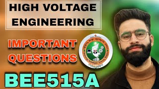 High Voltage Engineering Vtu Important Questions| BEE515A