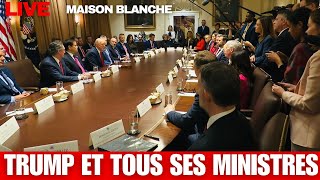 PART 1- TRANSPARENCE HISTORIQUE-Trump organise sa Première réunion de cabinet I RVOA NEWS