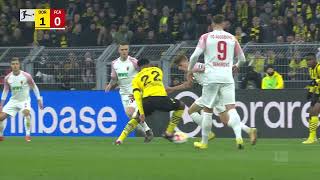 Dortmund 4 - 3 Augsburg (Bundesliga 2022 - 2023 Matchday 16 Highlights)