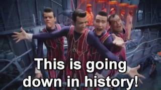 We Are Number One but with lyrics