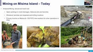 The AIG-ALS Technical Meeting Series Sept 2020 - Misima Gold Project PNG. The Past, Present \u0026 Future