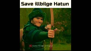 Gunduz save Ilbilge hatun || Gunduz attitude status 🔥| Dirilis Ertugrul status #shorts