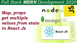 React Js props, Map Function | Loop in React js (Mongo db, Express, React, Node Js) | Lecture 17