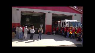 AMERICAN HOSE ENGINE HOUSING CEREMONY VIDEO ONE 10 08 2011