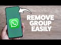 How To Remove A Group From A Community In WhatsApp 2025 (iPhone & Android)