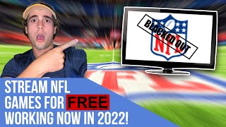 How To Live Stream NFL Games For FREE! (New Video In Description Working 2023!)