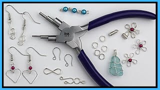 10 Projects for 6-Step Wire Looping Pliers // Bail Making Tool Tutorial