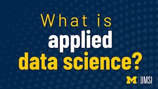 What is applied data science?
