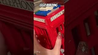 Building a lego telephone booth ☎️ #shorts
