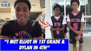 Tahaad Pettiford On Being CHILDHOOD BEST FRIENDS With Elliot Cadeau \u0026 Dylan Harper