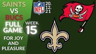 🏈New Orleans Saints vs Tampa Bay Buccaneers Week 15 Live NFL 2021-2022 Full Game Watch | Football