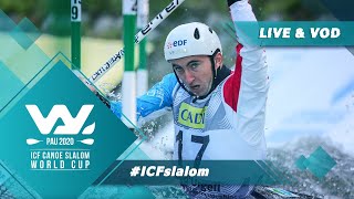 2020 ICF Canoe-Kayak Slalom World Cup Pau France / Semis – C1