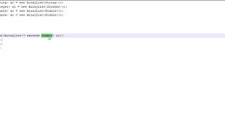 Java super vs extends Wildcard