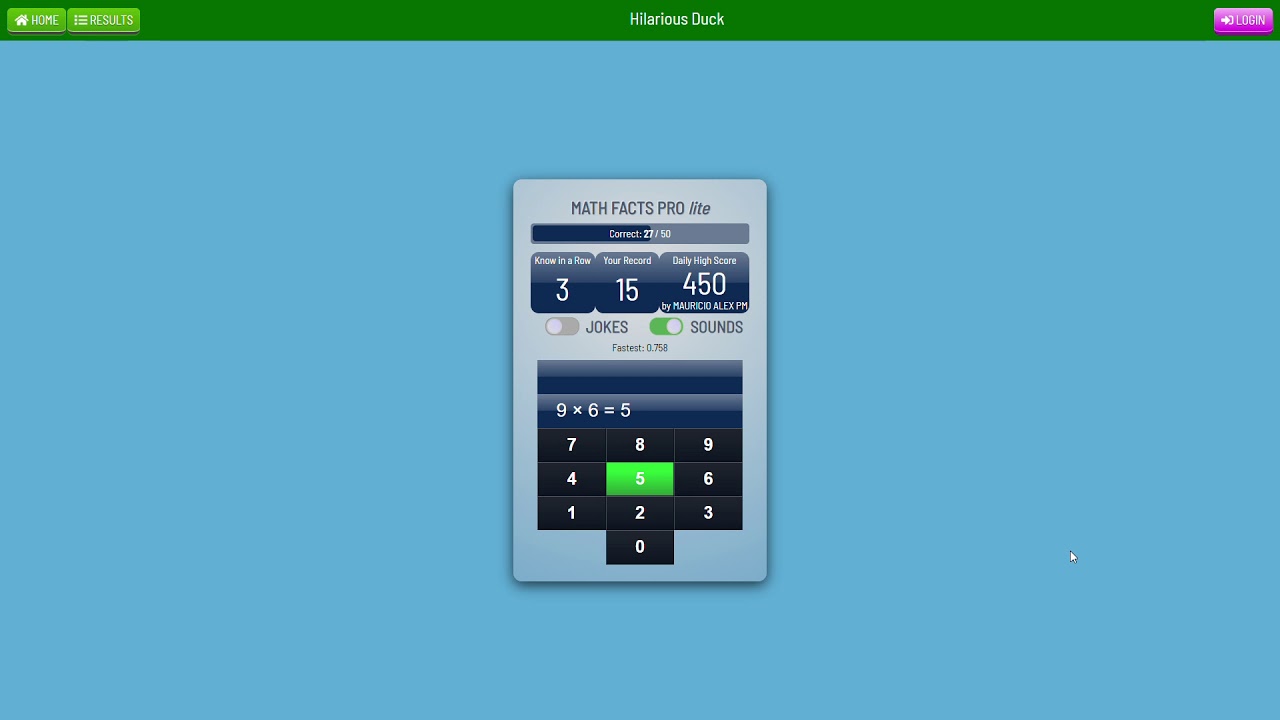 Let S Learn Mathfactspro Youtube