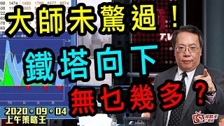 上午策略王-沈振盈_林小珍_KHO-大師未驚過！鐵塔向下無乜幾多？-2020年9月4日