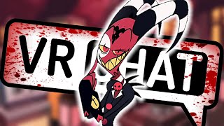 BLITZO GETS CRAZY IN VRCHAT! | Helluva Boss - Funny moments -