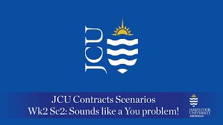 Contracts animation wk 1: Sounds like a You problem