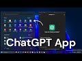 Install ChatGPT App on Windows 11, Linux, macOS!🚀