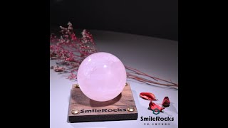 【石麥 SmileRocks】星芒粉晶球 7cm No.0514821031101