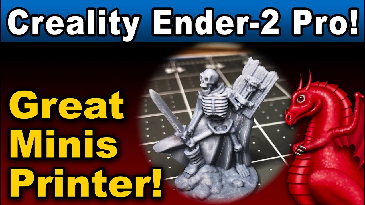 Ender-2 Pro - How to convert into a fantastic minis printer!