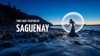 Light-painting in Saguenay, Québec! Tube Stories 201