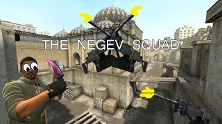 NEGEV SQUAD!!! CSGO Funny Moments