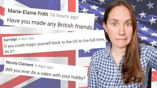 Do I want to MOVE back to America from the UK? // HONEST Q & A!