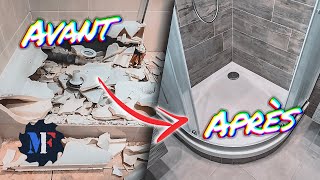 Bathroom Transformation Timelapse !!! Renovation Before/After