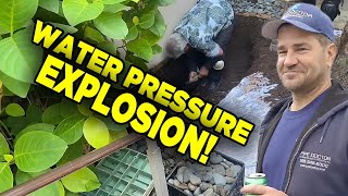 Replacing a 2” Pressure Reducing Valve PRV in Hawaii - Why? Water Pressure over 120psi on Big Island