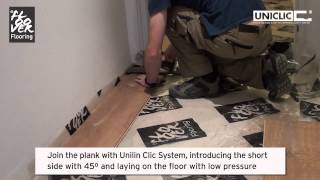 Floover flooring installation