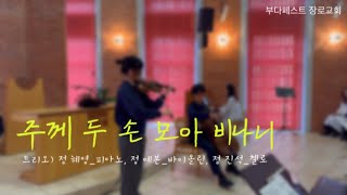 부다페스트 장로교회|24.12.29 특순 연주_트리오(주께 두 손 모아 비나니)