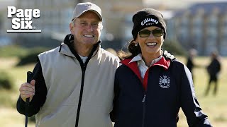 Why Catherine Zeta-Jones makes Michael Douglas ‘whip it out’ when they play golf | Page Six