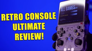 Retrogamer Pro Handheld Console Review - Is R36S Worth It? Is It Smooth Or Laggy?