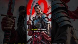 The History of the Samurai in 60 seconds! #samuraihistory #samurai #japanesehistory