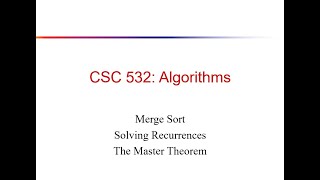 05-5 Solving recursion - iteration method