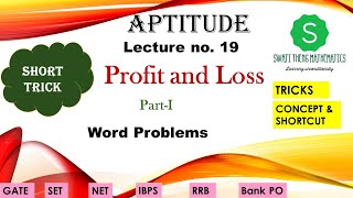 Profit and Loss Aptitude Examples and Tricks #tricks #Shortcuts