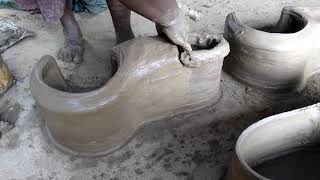 மண் அடுப்பு (இரட்டை அடுப்பு) செய்யும் முறை |method of making soil dual Stove